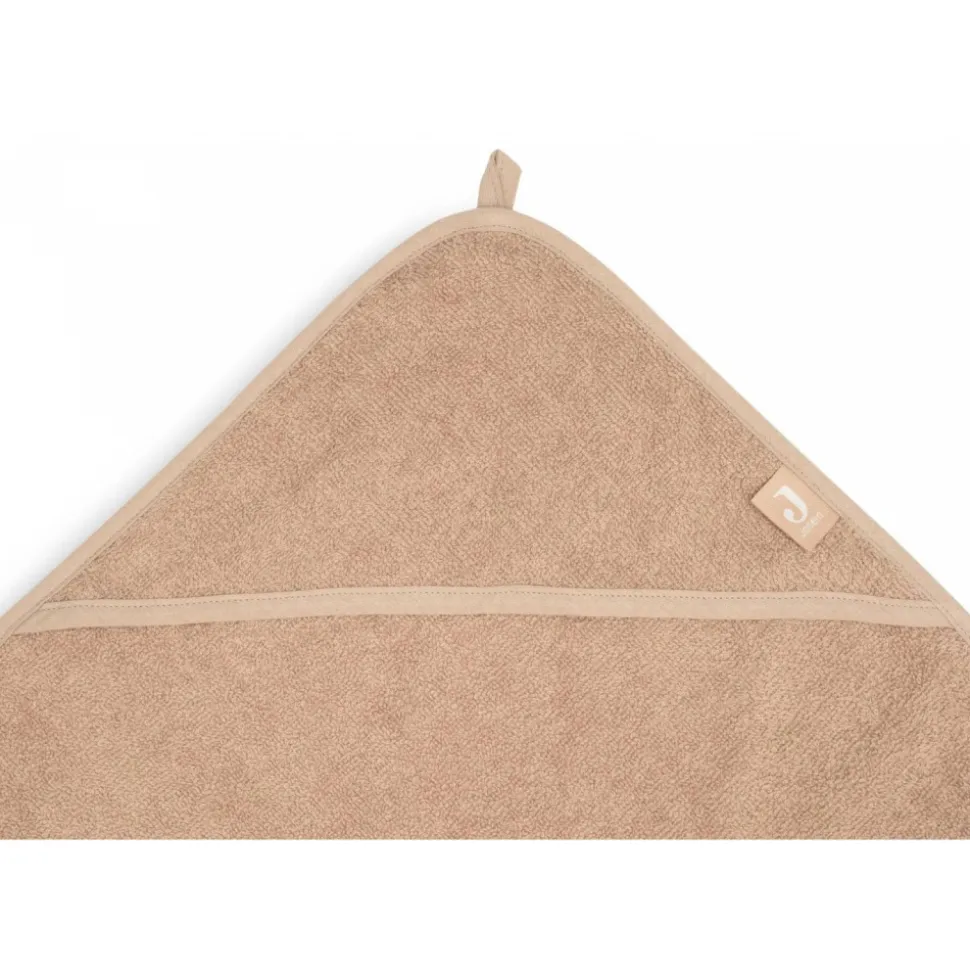 Cape de bain éponge 100x100 cm biscuit