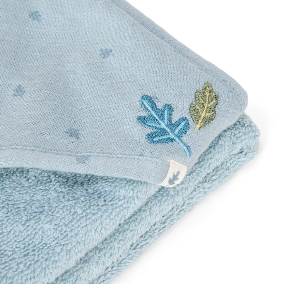 Cape de bain - pure denim blue - 100 x 100 cm