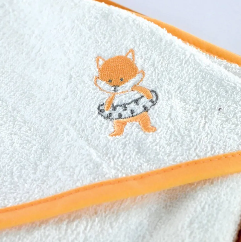 Cape de bain renard
