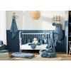 Cape de bain tablier en bambou - pierre bleue