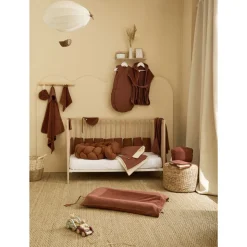 Cape de bain tablier en bambou - toffee