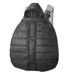 Cape d'hiver pour porte-bébé noir