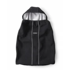 Cape pour porte bébé noir