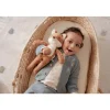 Cardigan tricoté - baby blue - 4/6 mois