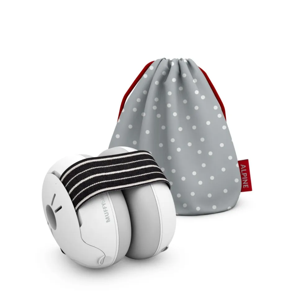 Casque anti bruit bébé muffy baby black