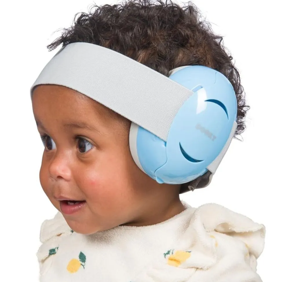 Casque anti-bruit enfant bleu 36m+