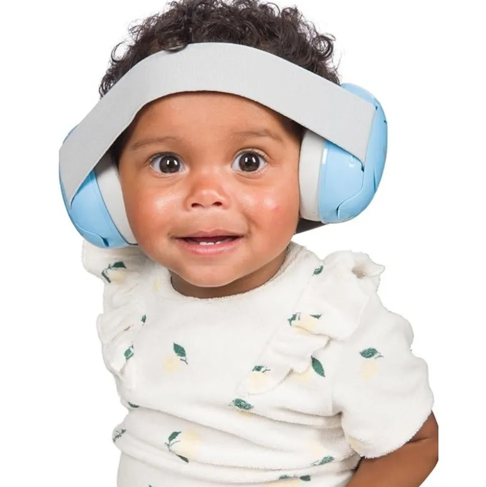 Casque anti-bruit enfant bleu 36m+