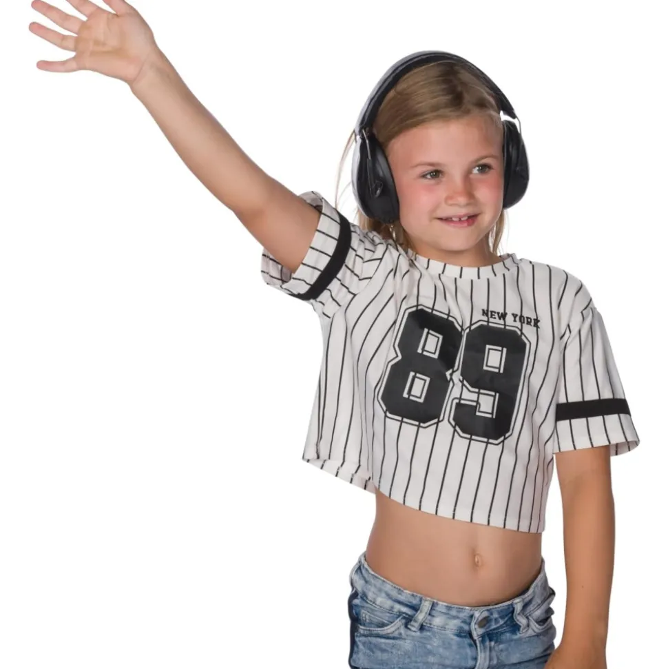 Casque anti-bruit enfant noir 36m+