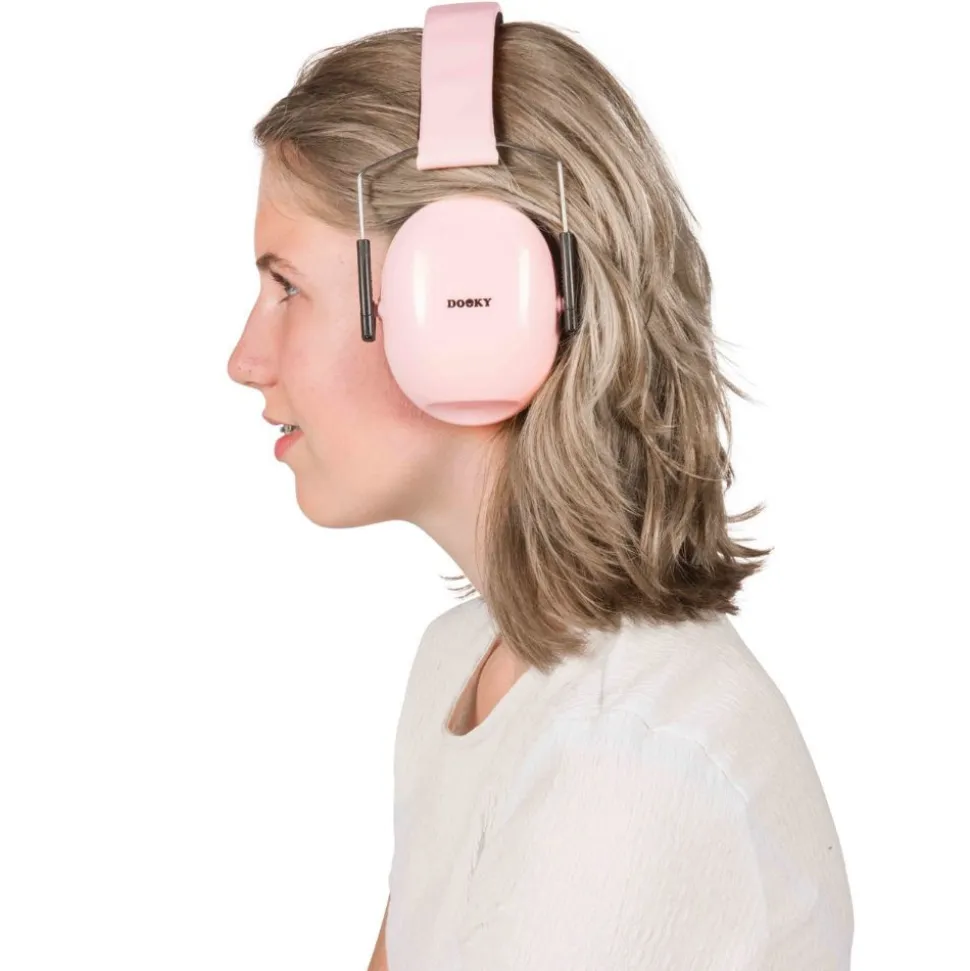 Casque anti-bruit enfant rose 36m+