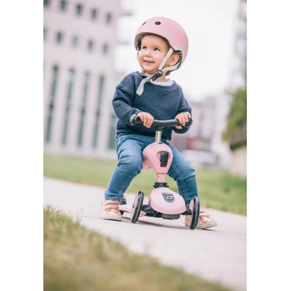 Casque de protection pour porteur highwaykick 1 beige ( taille xxs-s)