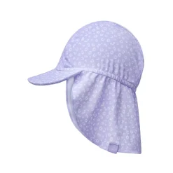 Casquette uv 0-1 an léopard lila