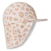 Casquette uv 1-2 ans léopard beige