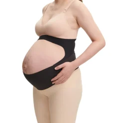 Ceinture de grossesse ergonomique soutien ventre et dos black taille xl