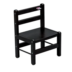 Chaise basse laque noir