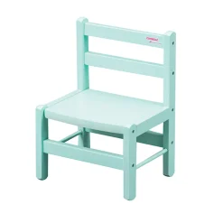 Chaise basse laque vert mint