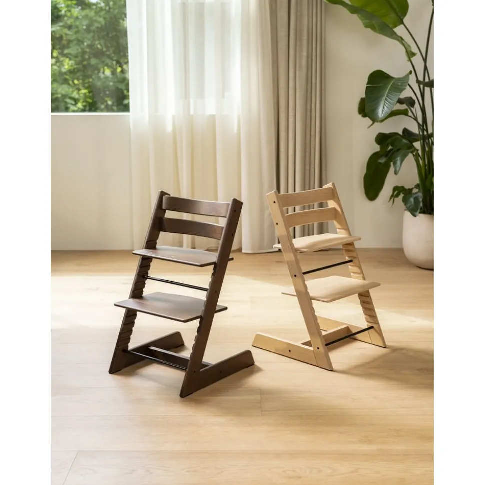 Chaise haute bébé évolutive tripp trapp chêne naturel