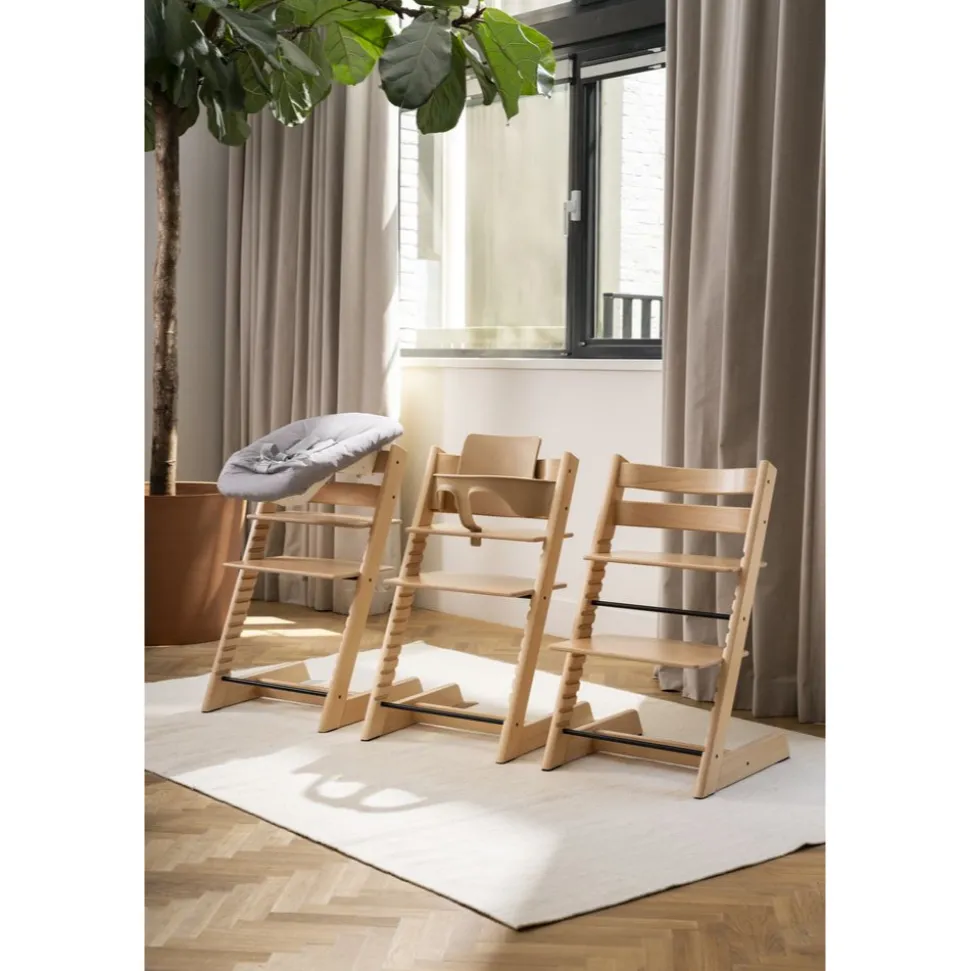 Chaise haute bébé évolutive tripp trapp naturel