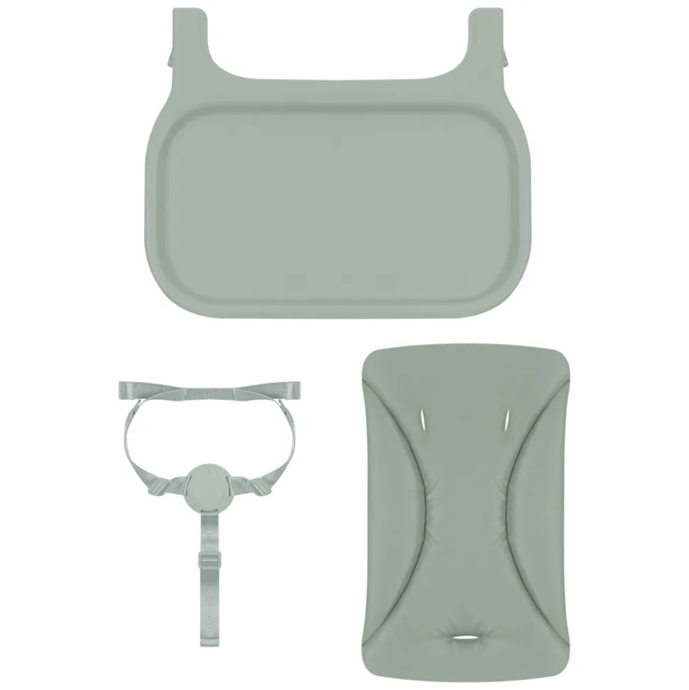 Chaise haute beny green sage