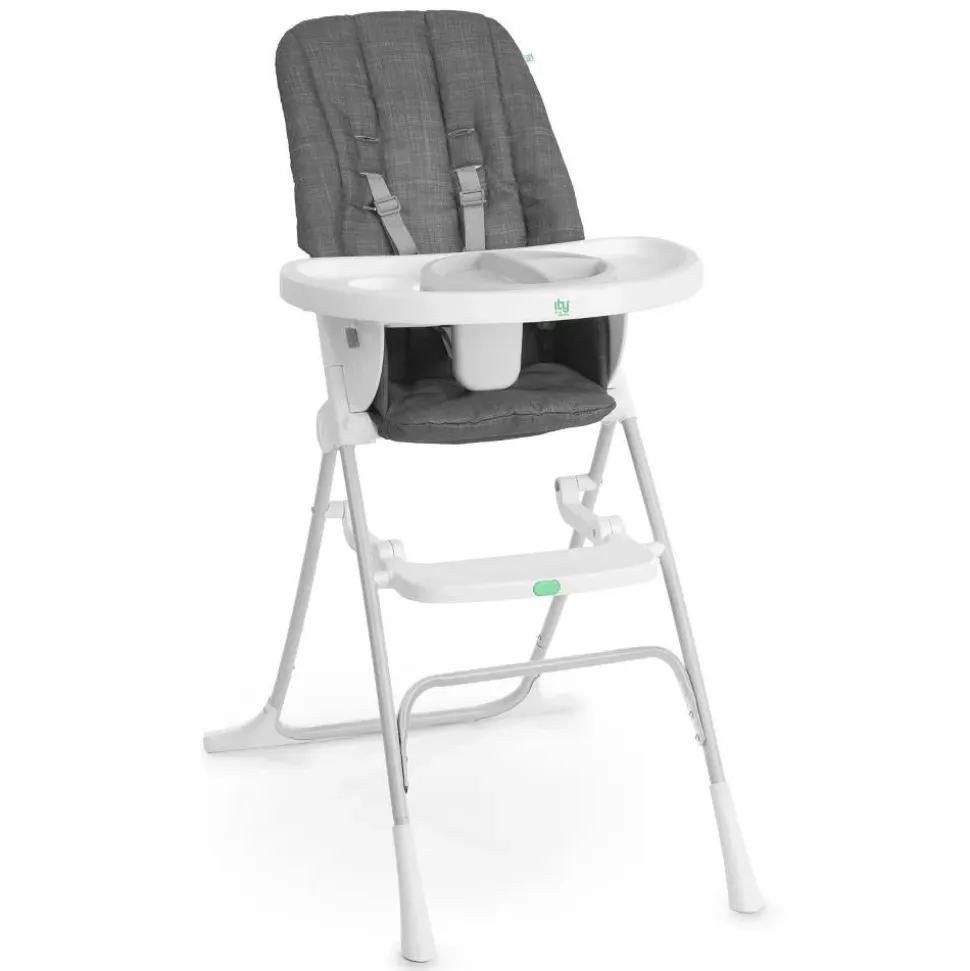Chaise haute compacte sun valley grise