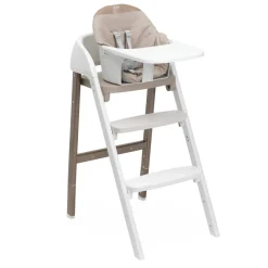 Chaise haute crescendo up pearl cooper re_lux + kit tour d'observation crescendo up grey