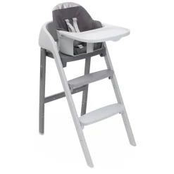 Chaise haute crescendo up steel cloud re_lux