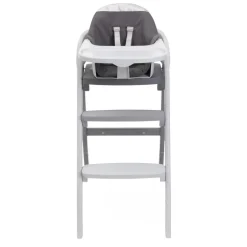 Chaise haute crescendo up steel cloud re_lux + kit tour d'observation crescendo up grey