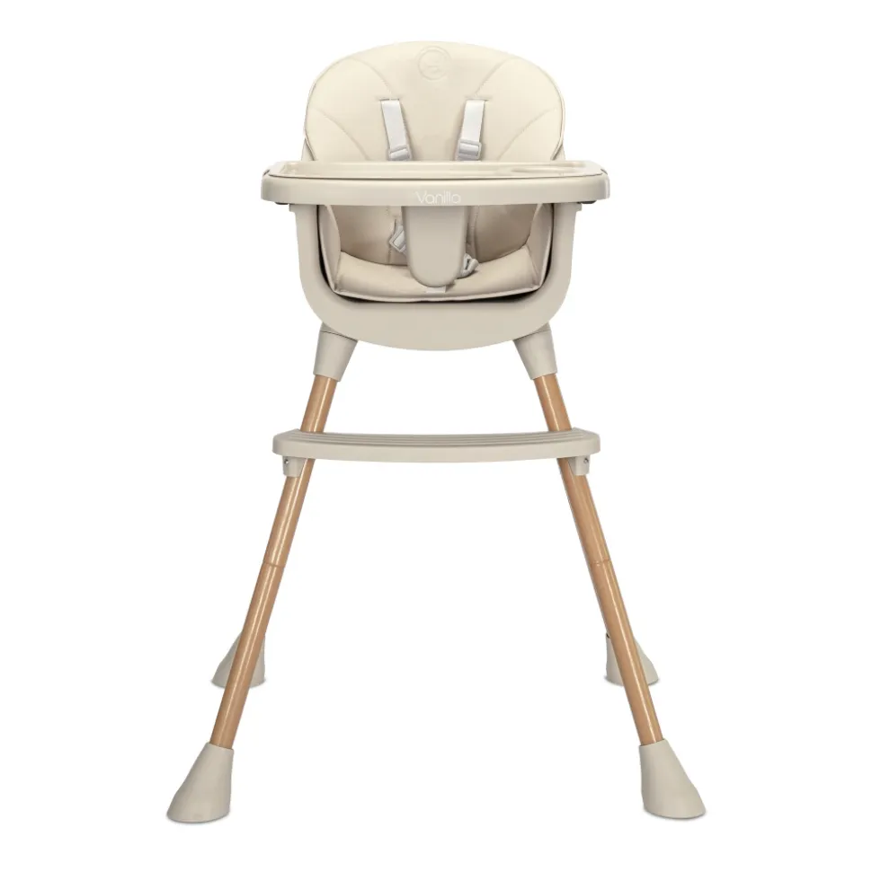 Chaise haute 3 en 1 vanilla beige