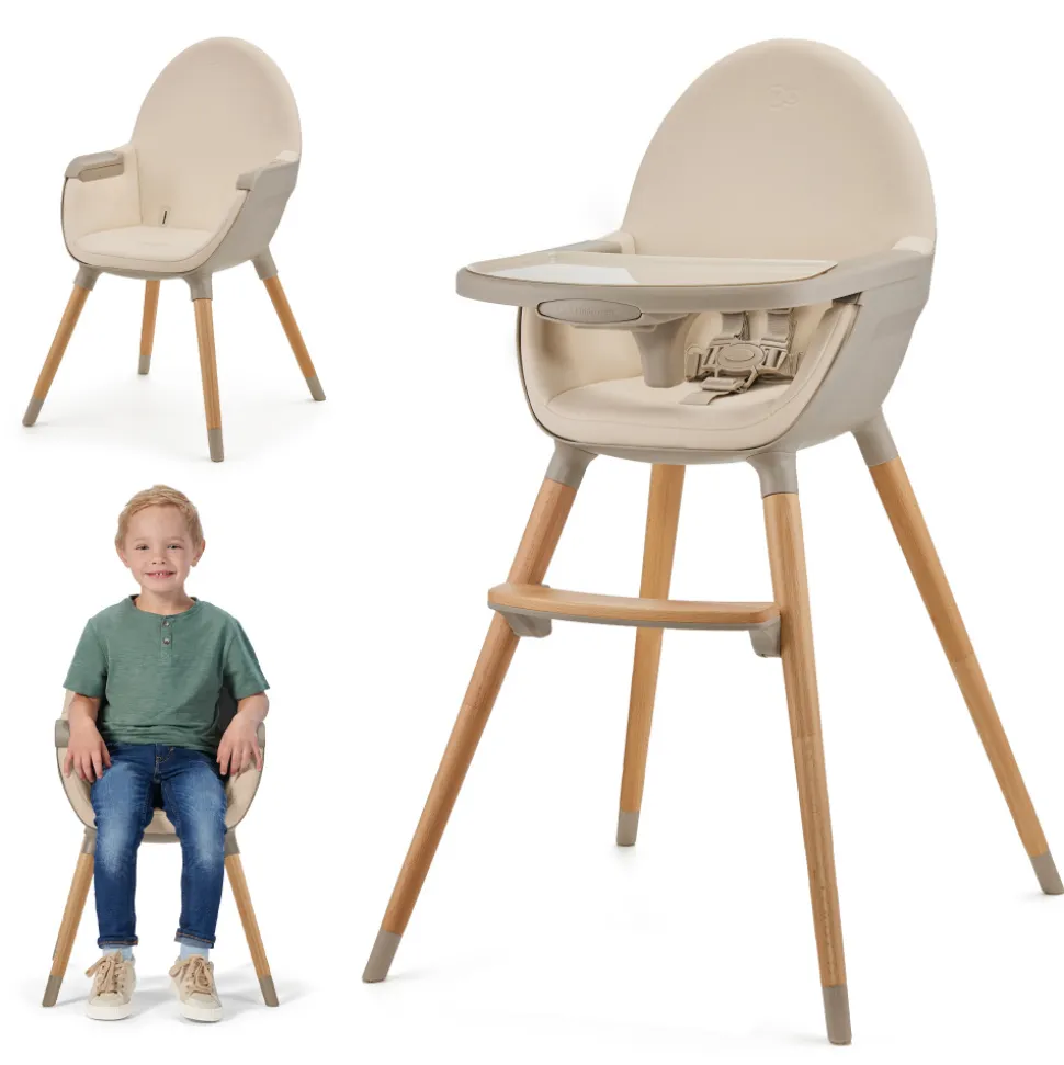 Chaise haute fini 2 beige