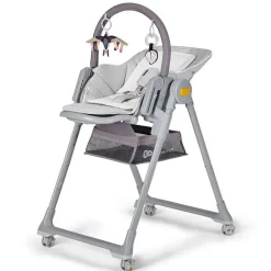 Chaise haute lastree - grey