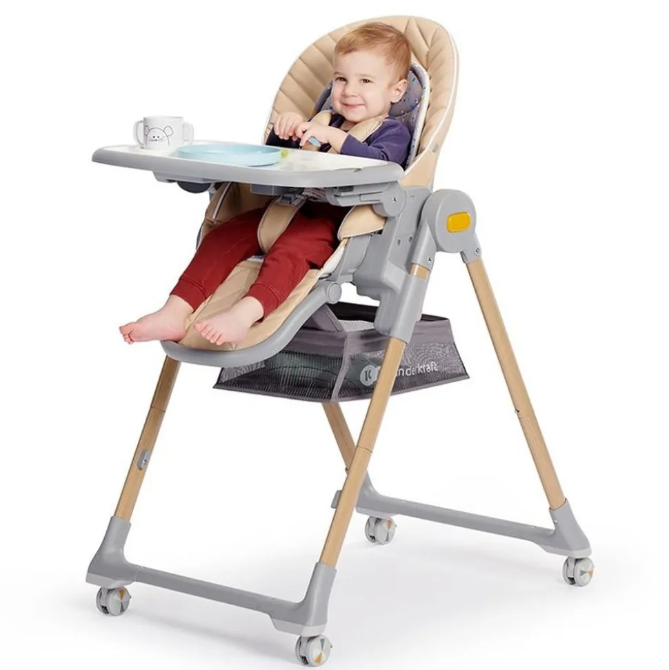 Chaise haute lastree - grey