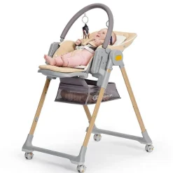 Chaise haute lastree - pink