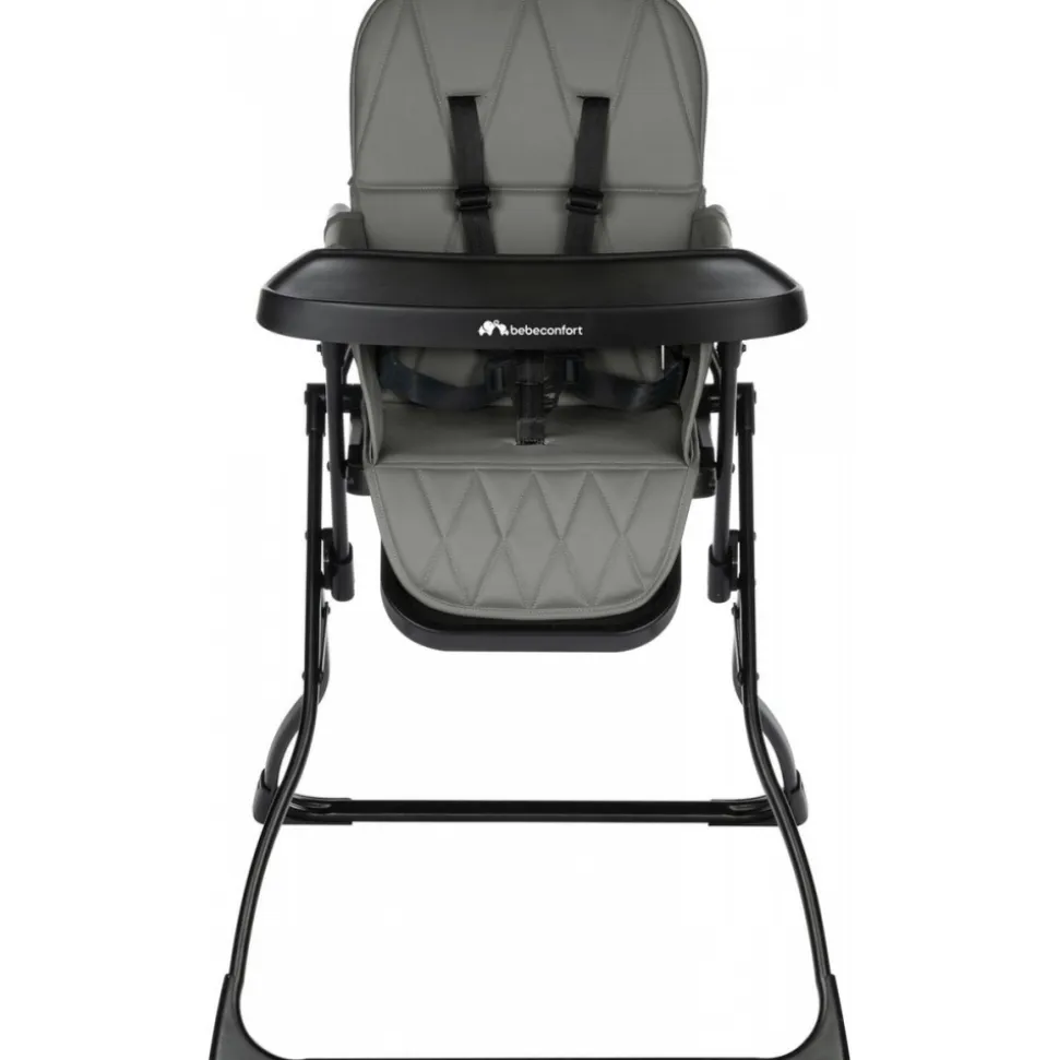 Chaise haute lily mineral gray