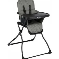 Chaise haute lily mineral gray