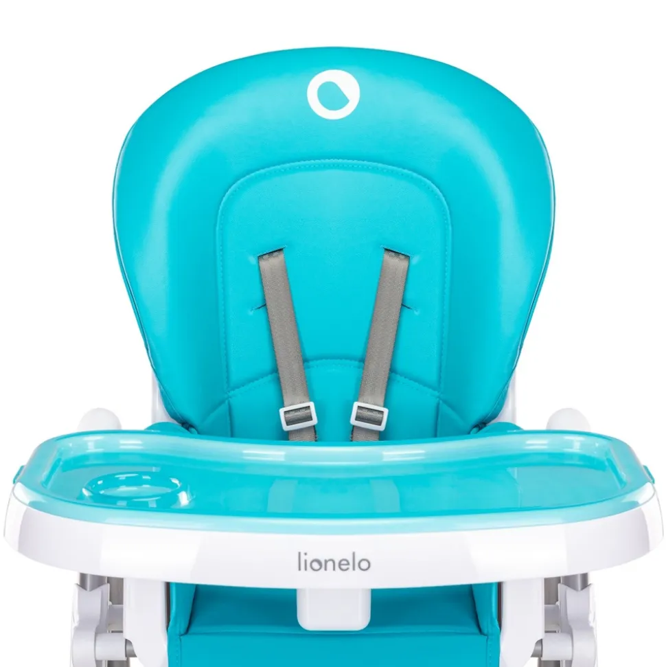 Chaise haute linn plus turquoise