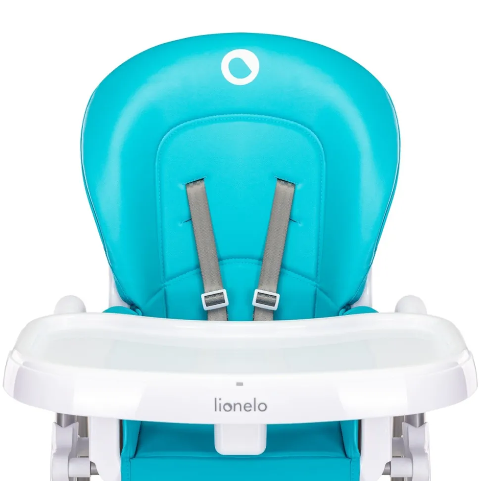 Chaise haute linn plus turquoise