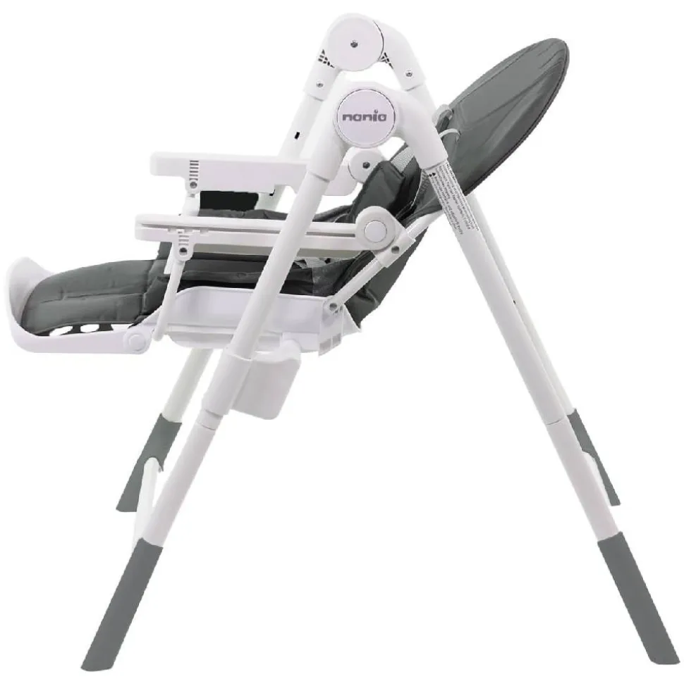 Chaise haute lucie grise