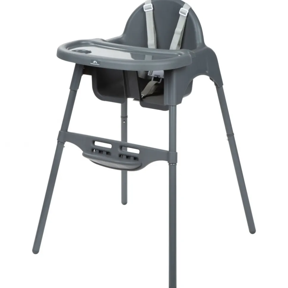Chaise haute meely - dark grey