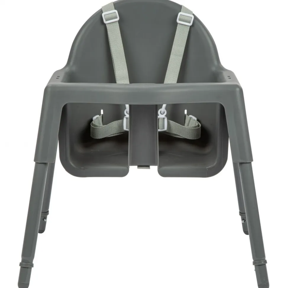 Chaise haute meely - dark grey