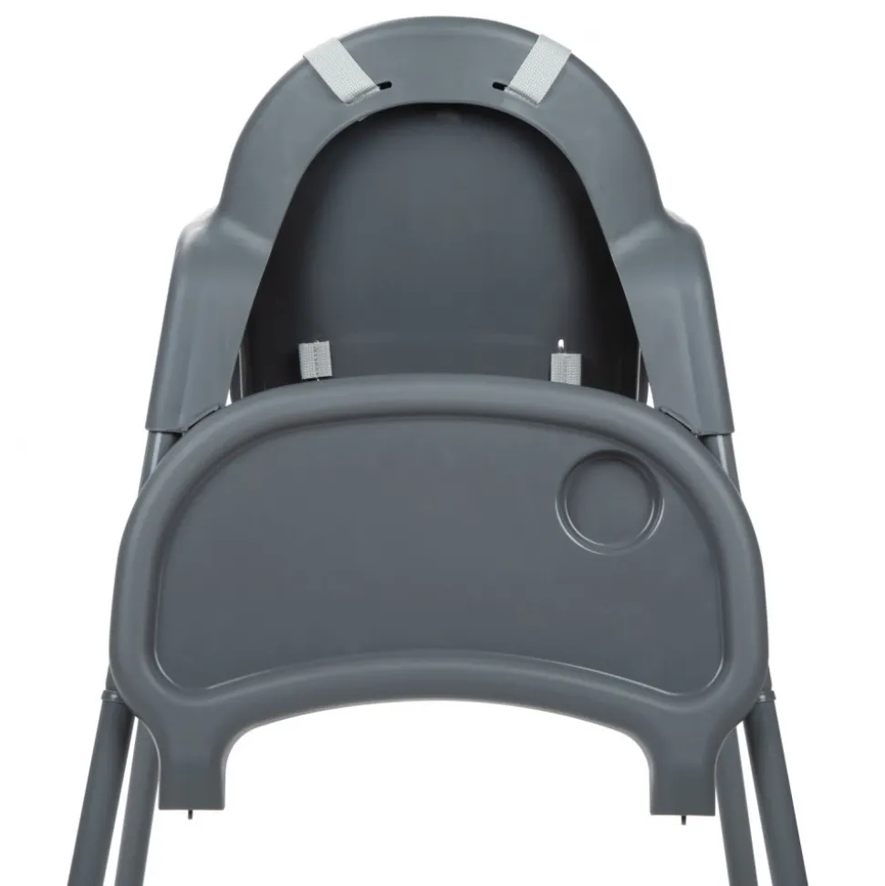 Chaise haute meely - dark grey