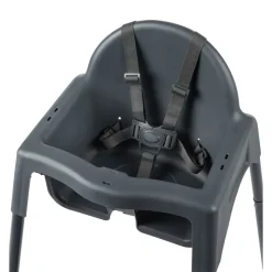 Chaise haute meely graphite