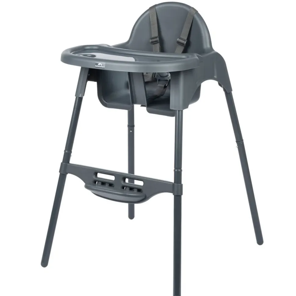 Chaise haute meely graphite