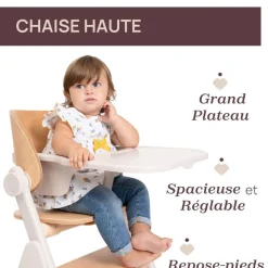 Chaise haute meraviglia fossil
