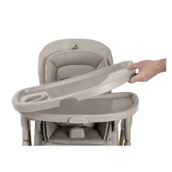 Chaise haute minla plus elegance beige