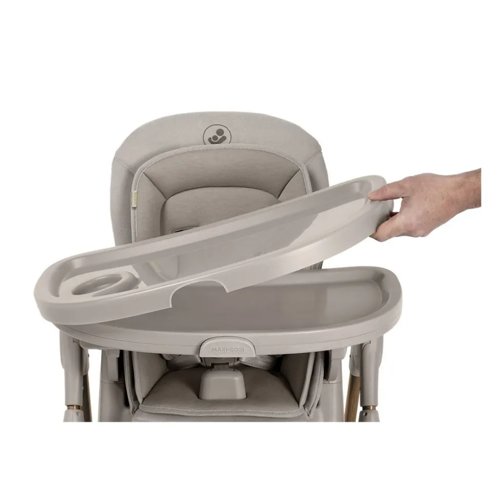 Chaise haute minla plus elegance beige