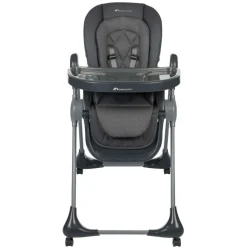 Chaise haute olea mineral graphite