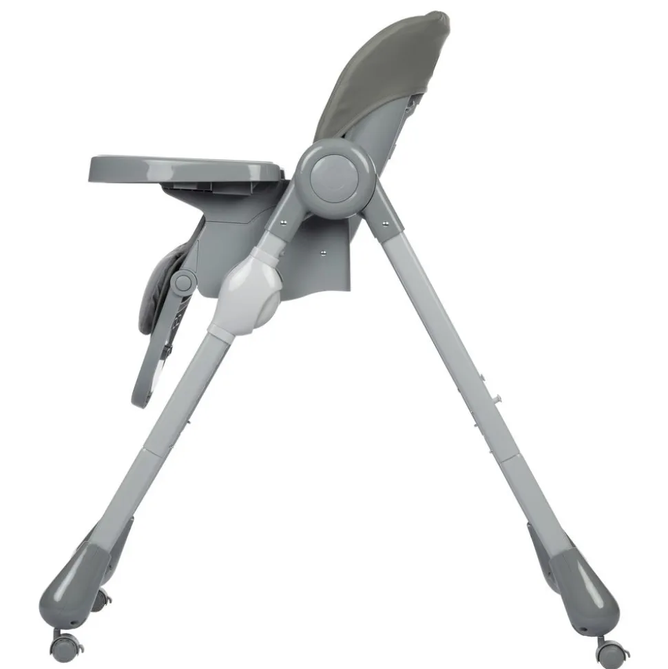 Chaise haute olea mineral gray