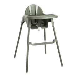Chaise haute plateau amovible pesto vert