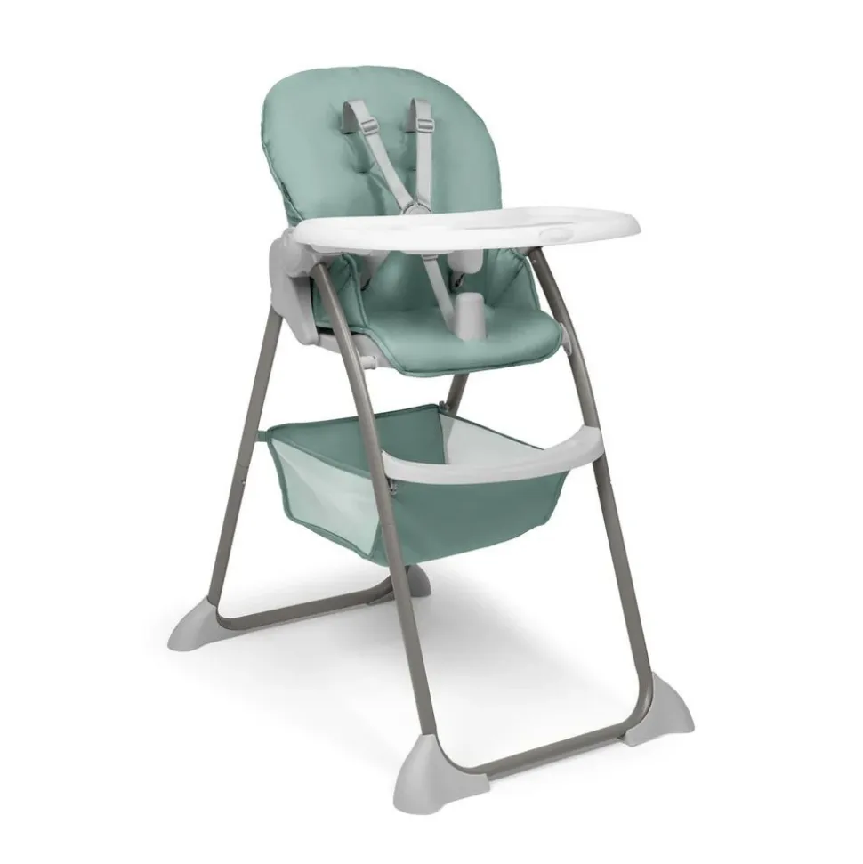 Chaise haute pliable compacte n fold dusty-mint
