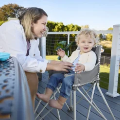 Chaise haute pliable et portable pour enfant