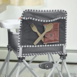Chaise haute pliable et portable pour enfant